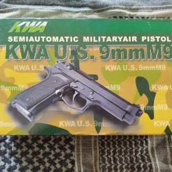 Réplique d'airsoft M9 de chez KWA