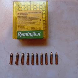 100 Balles 22 Long Rifle REMINGTON