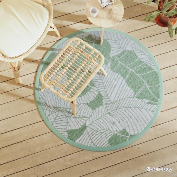 Tapis d'extrieur ARAKIL vert 120 cm PP alsavelo