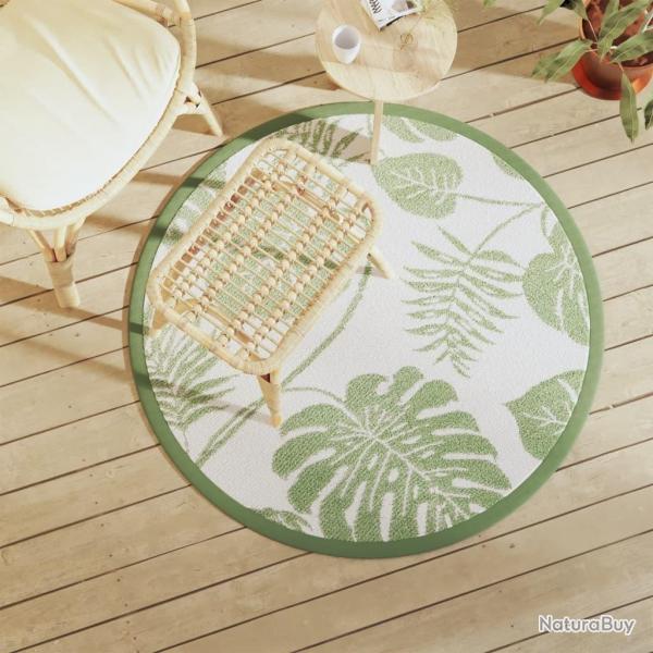 Tapis d'extrieur ARAKIL vert 120 cm PP alsavelo