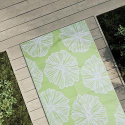 Tapis d'extérieur ARAKIL vert 80x250 cm PP alsavelo