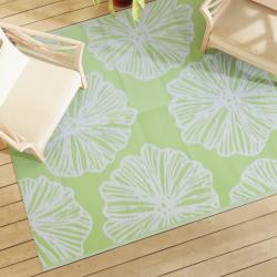 Tapis d'extérieur ARAKIL vert 160 x 230 cm PP alsavelo