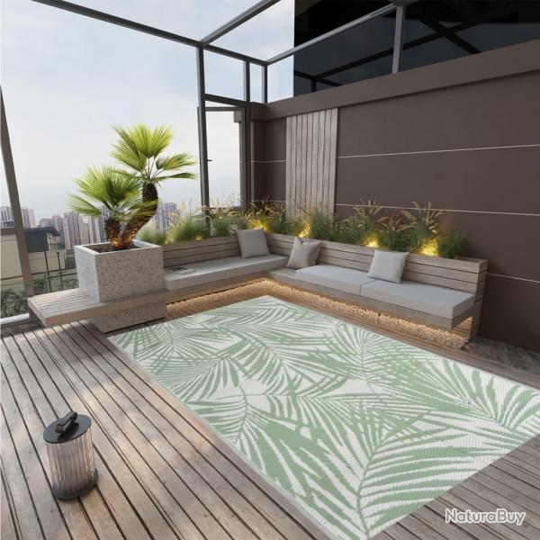 Tapis d'extrieur ARAKIL Vert 140x200 cm PP alsavelo