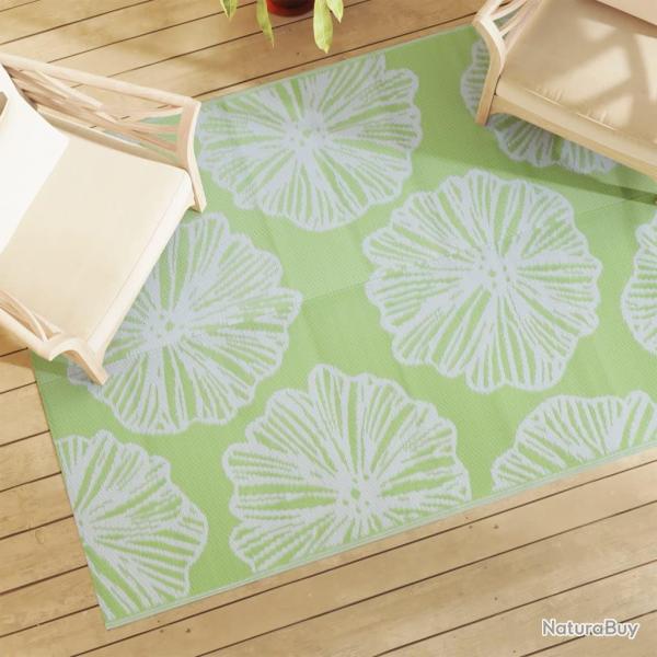 Tapis d'extrieur ARAKIL vert 140 x 200 cm PP alsavelo