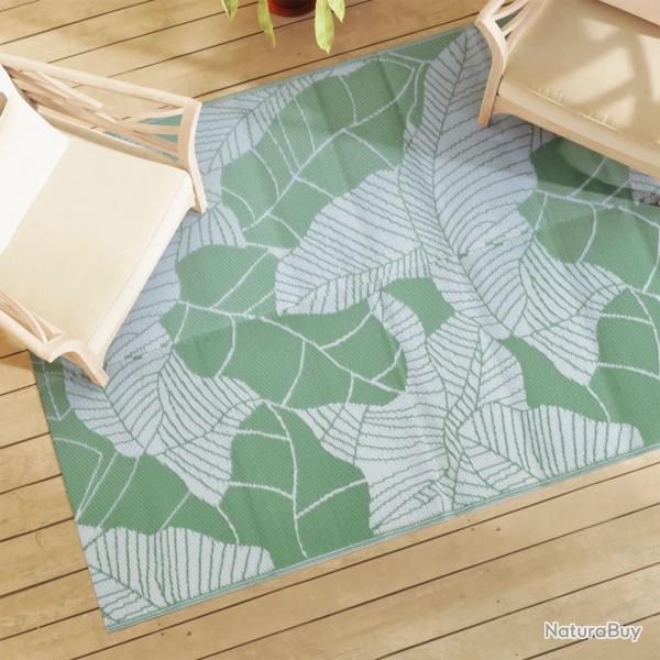 Tapis d'extrieur ARAKIL vert 140 x 200 cm PP alsavelo