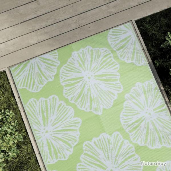 Tapis d'extrieur ARAKIL vert 120 x 180 cm PP alsavelo