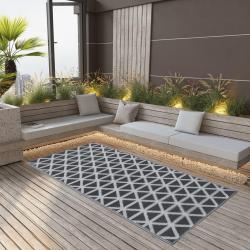 Tapis d'extérieur ARAKIL Noir 80x150 cm PP alsavelo