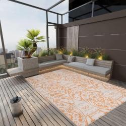 Tapis d'extérieur ARAKIL jaune 140 x 200 cm PP alsavelo