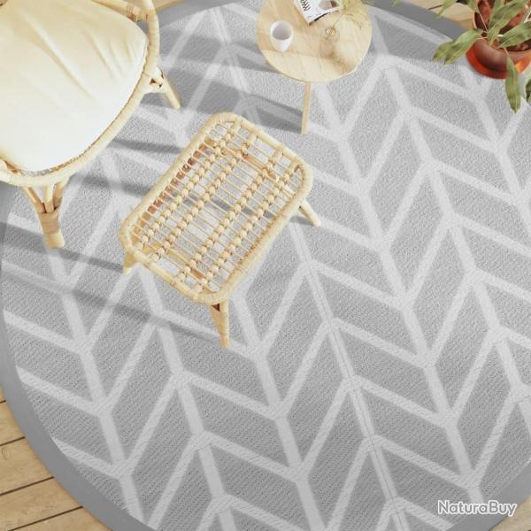 Tapis d'extrieur ARAKIL gris 200 cm PP alsavelo