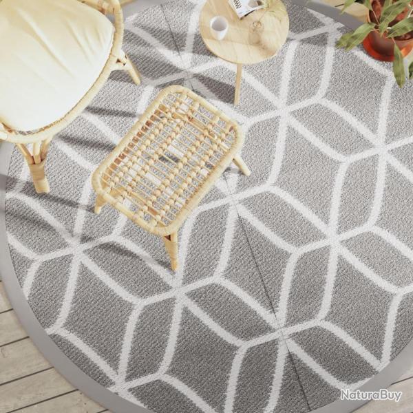 Tapis d'extrieur ARAKIL gris 200 cm PP alsavelo