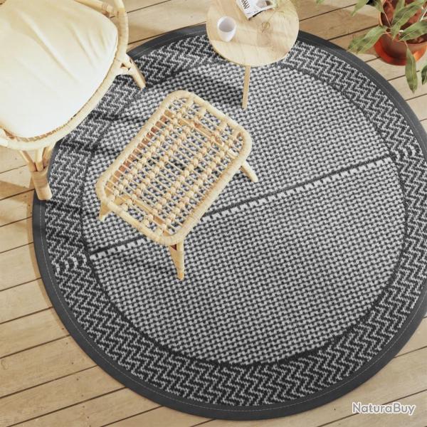 Tapis d'extrieur ARAKIL gris 160 cm PP alsavelo