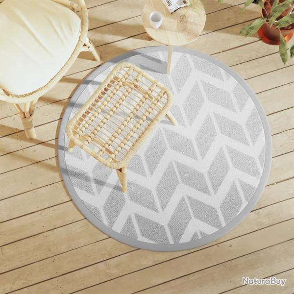 Tapis d'extrieur ARAKIL gris 120 cm PP alsavelo