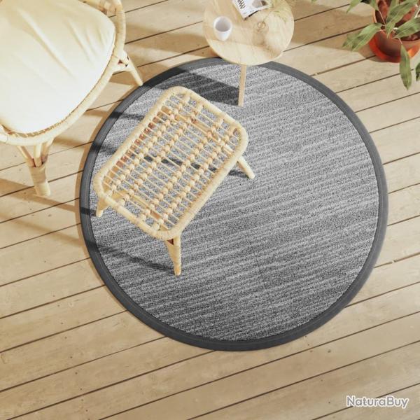 Tapis d'extrieur ARAKIL gris 120 cm PP alsavelo