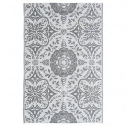 Tapis d'extérieur ARAKIL Gris clair 120x180 cm PP alsavelo