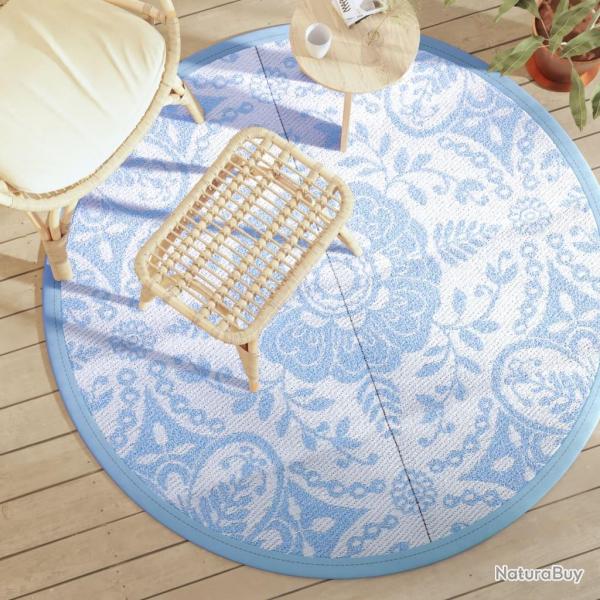 Tapis d'extrieur ARAKIL bleu azur 160 cm PP alsavelo