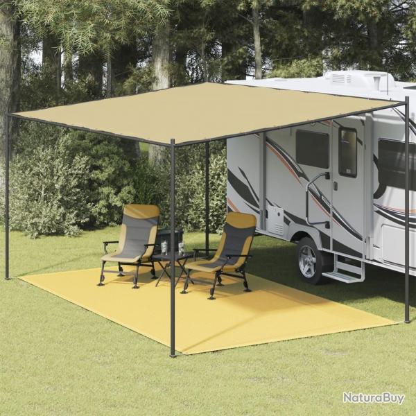 Tapis de tente 300x500 cm Beige alsavelo