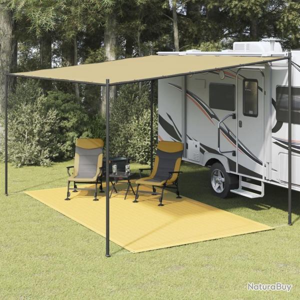 Tapis de tente 250x350 cm Beige alsavelo