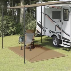 Tapis de tente 250x200 cm Taupe alsavelo