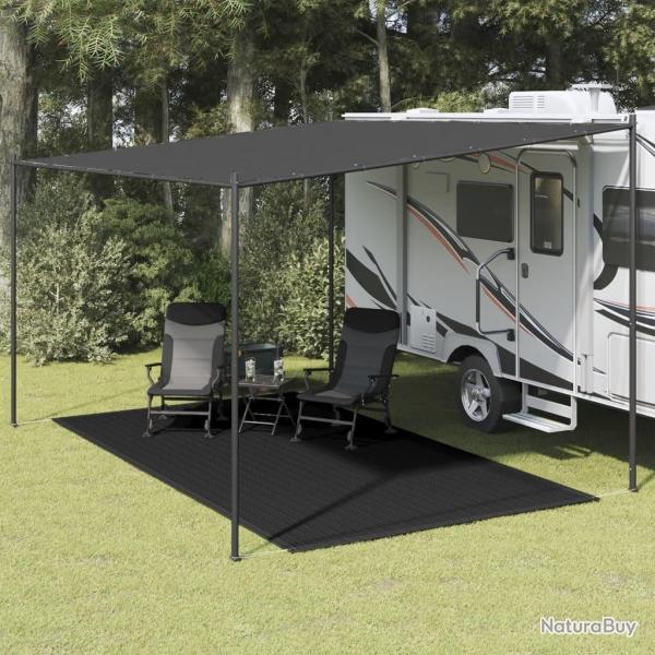 Tapis de tente 200x400 cm Noir alsavelo