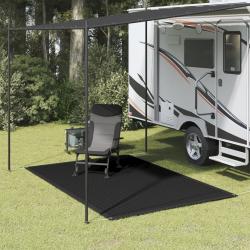 Tapis de tente 200x300 cm Noir alsavelo