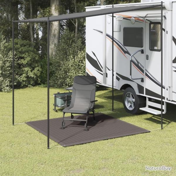 Tapis de tente 200x200 cm Anthracite alsavelo