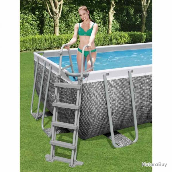 chelle de piscine  4 marches Flowclear 122 cm alsavelo