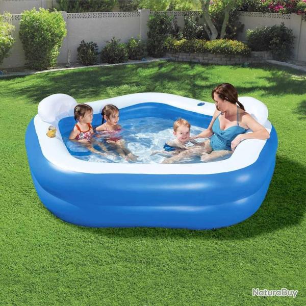 Piscine Family Fun Lounge 213x206x69 cm alsavelo