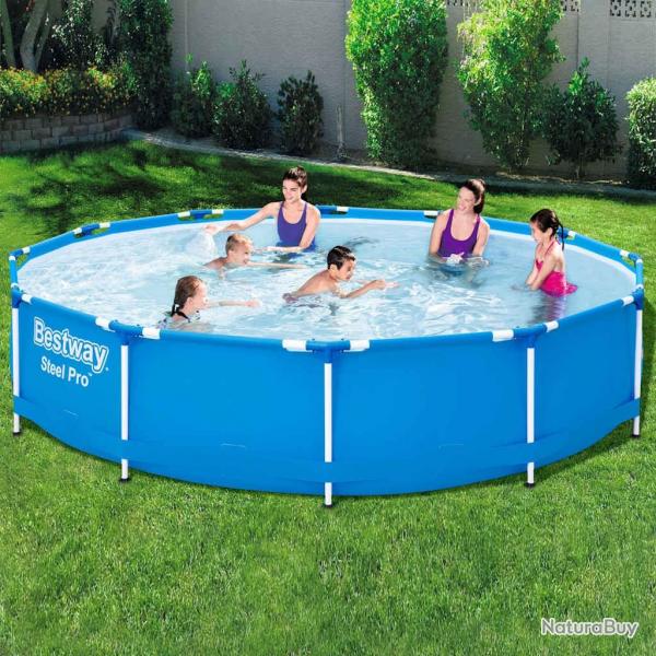 piscine Steel Pro Cadre 366x76 cm alsavelo
