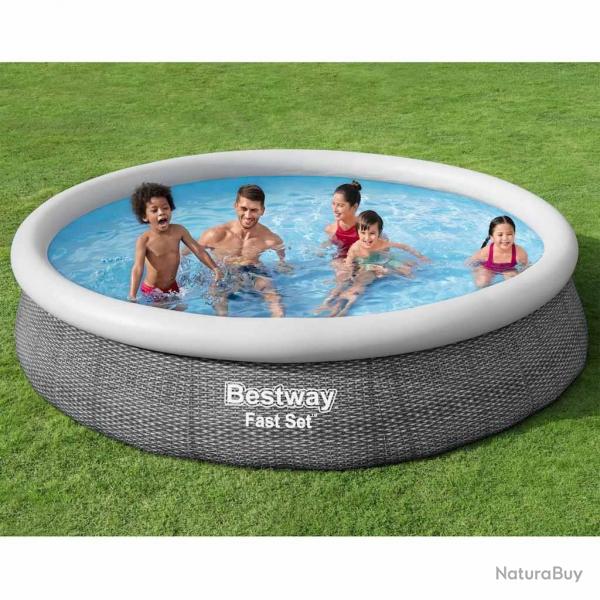 piscine ronde 366x76 cm alsavelo