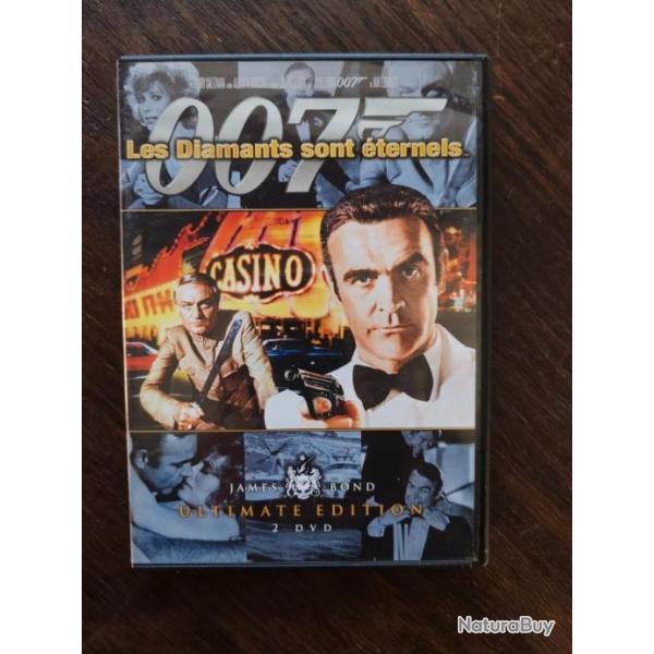 DVD JAMES BOND "LES DIAMANTS SONT ETERNELS"