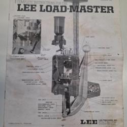 Presse Lee LOAD-MASTER montée en 9mm