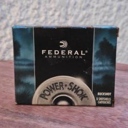 Chevrotine Federal Buckshot calibre 20/76