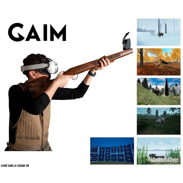 Jeu de chasse ralit virtuelle Gaim by Aimpoint