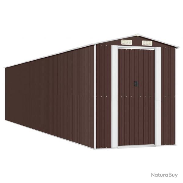 Abri de jardin cabane cabanon maison de stockage remise extrieur hangar outils robuste fonc 192 x