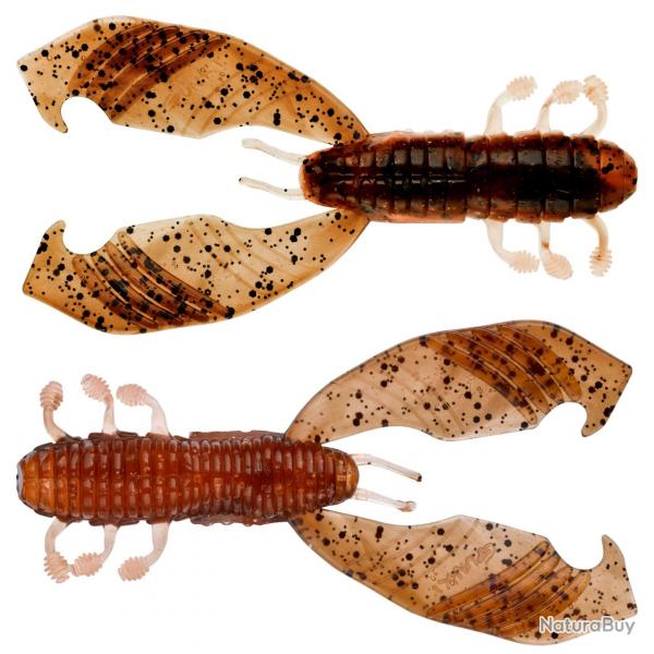 Leurre Souple Gunki Boogie Craw VIB 90 9cm Par 4 8,1g Lightning Brown