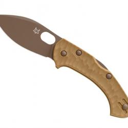 COUTEAU FOX ZERO 2.0 DESERT WARRIOR MARRON