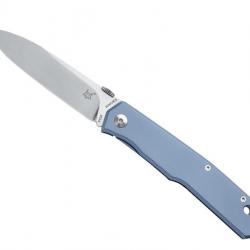 COUTEAU FOX TERZUOLA TITANIUM BLEU