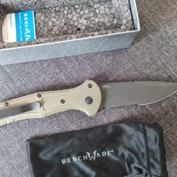 Couteau automatique Benchmade Claymore CPM D2 Foliage Green