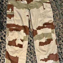 Pantalon treillis armée française sable