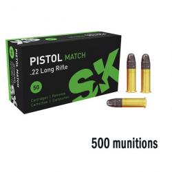 SK cal.22lr Pistol Match boite de 500 