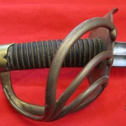 reproduction 1 sabre dragon cuirassier an XII guerres Napoléoniennes 1° empire Sans fourreau