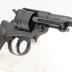 REVOLVER REGLEMENTAIRE TROUPE CHAMELOT ET DELVIGNE MODELE MAS 1873 ST-ETIENNE CALIBRE 11MM 73 DE 187