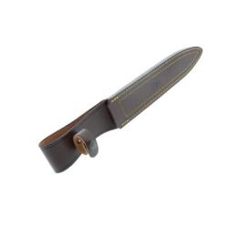 9206-ET Etui couteau fixe Muela cuir marron