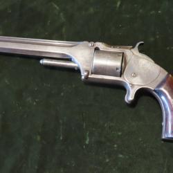 revolver Smith et Wesson top break nr 2 seconde version calibre 32 R.F.