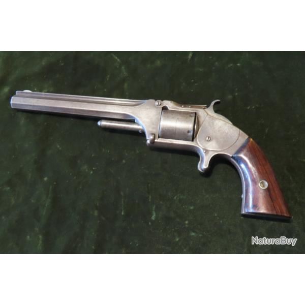 revolver Smith et Wesson top break nr 2 seconde version calibre 32 R.F.