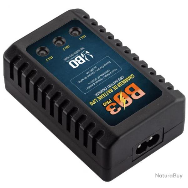 Chargeur de batterie BO3 LiPo 7,4V et 11,1V