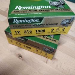 Cartouches Remington High Velocity Magnum