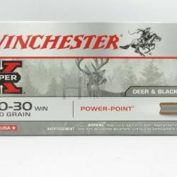 WINCHESTER SUPER X 30-30 POWER POINT 150GR X20