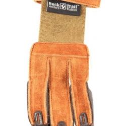 Gants de tir Traditree en cuir suédé avec renfort Medium