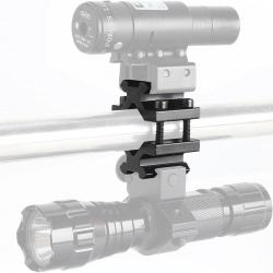 ADAPTATEUR DOUBLE RAIL PICATINNY/WEAVER 20 mm - LIVRAISON GRATUITE